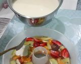 Foto langkah ke 16 dari resep Pudding Buah Coklat Putih.