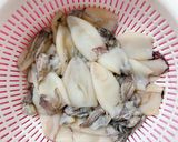 Hình bước làm 1 của món Mực xào