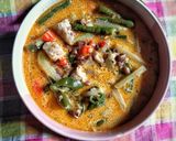 Foto langkah ke 4 dari resep Lodeh labu Siam kacang tolo.