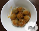 Foto langkah ke 5 dari resep Cilok isi Bawang Kecap.
