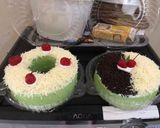 Foto langkah ke 8 dari resep Bolu Kukus Pandan 2 Telur.