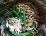 A picture of step 1 of Split Chickpeas (Chana Dal) Wada.