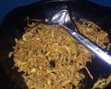 Foto langkah ke 6 dari resep Kue Lumpur Asin Toping Ayam.
