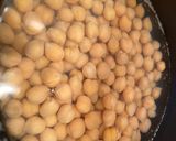 A picture of step 1 of Hummus.