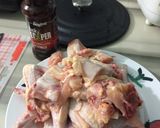 A picture of step 1 of Black Pepper Chicken Stew.