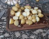 Foto del paso 2 de la receta: Ensalada tibia de papines y champiñones