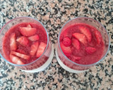 Foto del paso 7 de la receta: Panna cotta de fresa