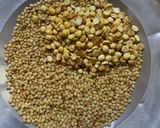 A picture of step 1 of Idli podi gun powder for dosa or idli.