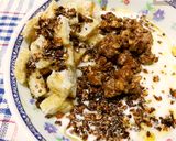 รูปขั้นตอนการทำที่ 3 ของ 🍶โยเกิร์ตไมโล กราโนล่า🍯 (Yogurt Milo Granola)