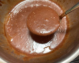 Foto langkah ke 5 dari resep Double Chocolate Cream Cheese Muffins.