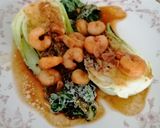Foto del paso 7 de la receta: Pak Choi gratinado con gambas