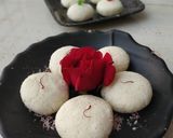 A picture of step 6 of Gulab Paneer Peda.