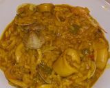 Foto del paso 8 de la receta Arroz con calamares gambas y almejas 🦐