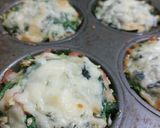 Foto del paso 7 de la receta: Muffins de acelga, avena y corazón de provoleta 🧀