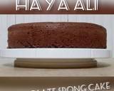 Chocolate spong cake recipe step 6 photo