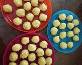 Foto langkah ke 3 dari resep Onde-Onde Kacang Hijau Kupas.