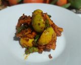 A picture of step 10 of Mix vegetable achar.