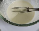 A picture of step 2 of Banana cheese stuffed pancake.