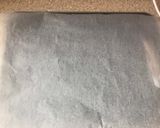 A picture of step 3 of Salted caramel brittle.