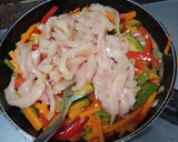 Foto del paso 1 de la receta: Tallarines a las tres delicias