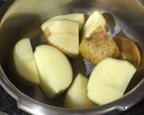 A picture of step 1 of Creamy Mashed Potatoes Italian Style.