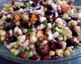 A picture of step 3 of Beans chaat.