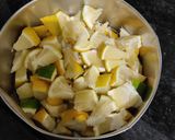 A picture of step 1 of Sour orange pickle (limbu lonche).