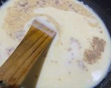 A picture of step 4 of Roasted Broccoli and Penne in Bechamel sauce.