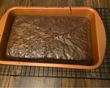 A picture of step 2 of White chocolate peppermint brownies:.
