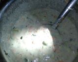 A picture of step 3 of Bread uttapam.