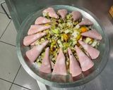 Une image de l'étape 13 de Salade d'endives à la mortadelle, concombre, tomate et mozzarella.