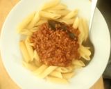 Hình bước làm 6 của món Nui sốt Bolognese