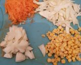 A picture of step 1 of Bread Samosa.