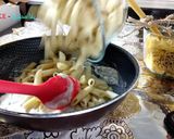 صورة لخطوة 6 من وصفة مكرونة وايت صوص بالجمبرى من يلا مطبخ -MKE