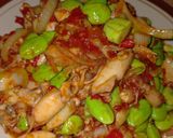 Foto langkah ke 3 dari resep Cumi asin Pete.