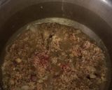 A picture of step 1 of Aloo Keema.