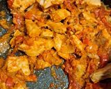 Paprikás "csirke" vegán recept fázis 6 fotója