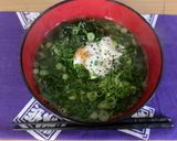 A picture of step 10 of Green Onion and Wakame Seaweed Ramen.