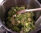A picture of step 1 of Chicken, Leek and Bacon Pies.