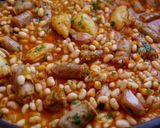 Foto del paso 11 de la receta: Fesolets de Santa Pau con calamar y salchichas