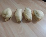 Édes zsömlekoszorú recept fázis 4 fotója