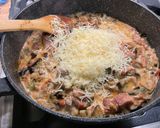 Une image de l'étape 19 de Gratin d'aubergines au porc, tomates et emmental.