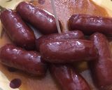 A picture of step 3 of Lil smokies.