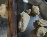 A picture of step 1 of Aloo ki kachori.