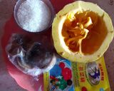 Foto langkah ke 1 dari resep Puding Labu Gula merah.