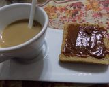 Foto del paso 5 de la receta: Café Pedro y leche con dulce de leche (como quieran llamarlo)