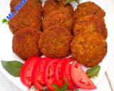 عکس مرحله 4 از دستور کتلت مرغ و عدس