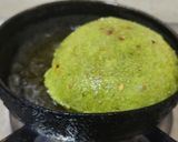 A picture of step 7 of Tea - Time Seasonal Hare Matar Ki Puri Without Stuffing.