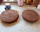 Csokis banános torta recept fázis 4 fotója