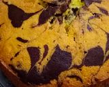 A picture of step 10 of Marbel cake 🎂🎂.
